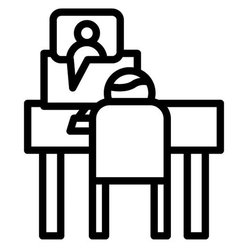 Remote Interview Icon