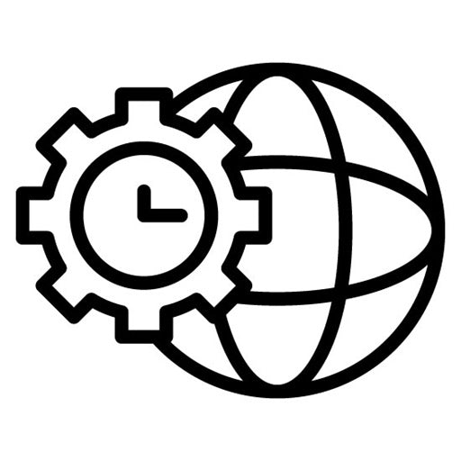 Time Zone Management Icon