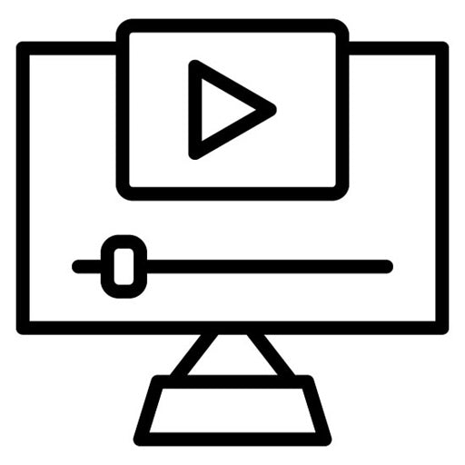 Video Tutorial Icon | Remote Working
