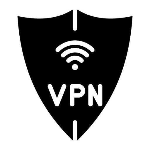 VPN Connection Glyph Icon