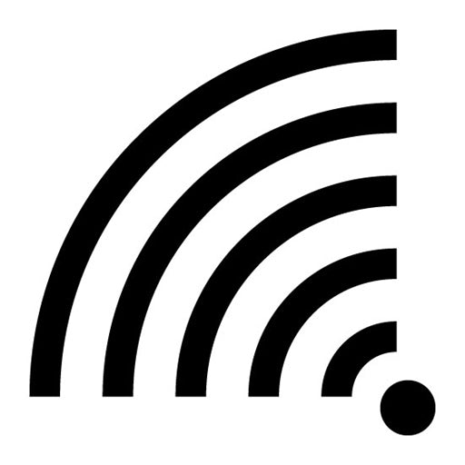 WiFi Signal Glyph Icon