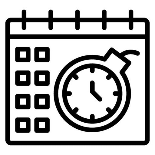Deadline Calendar Icon