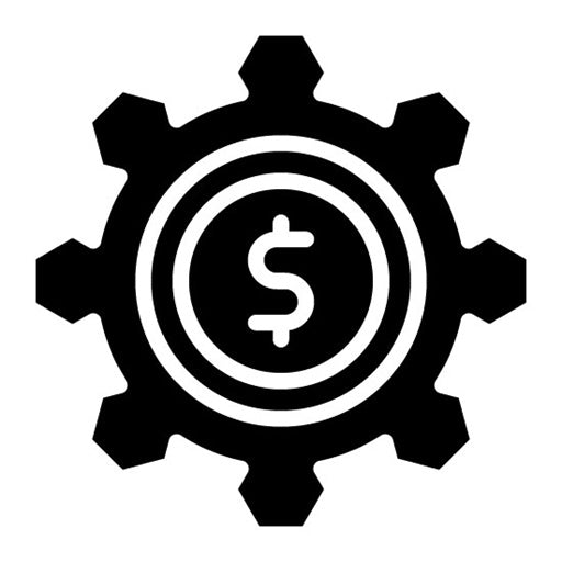 Finance Management Glyph Icon