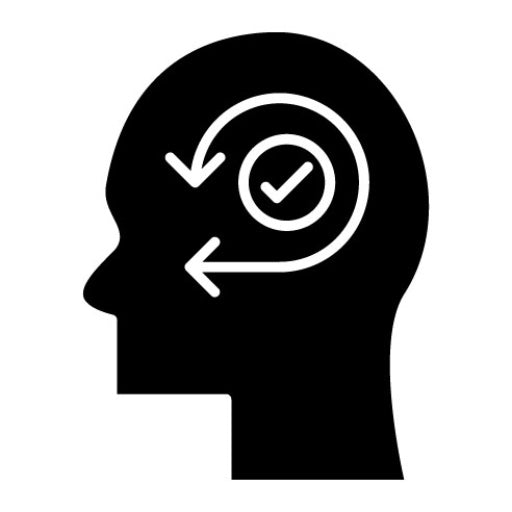Agility Glyph Icon | Mental Health