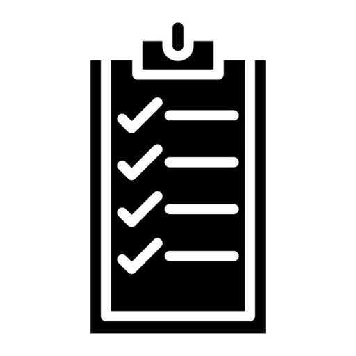 Task List Glyph Icon | Freelancer