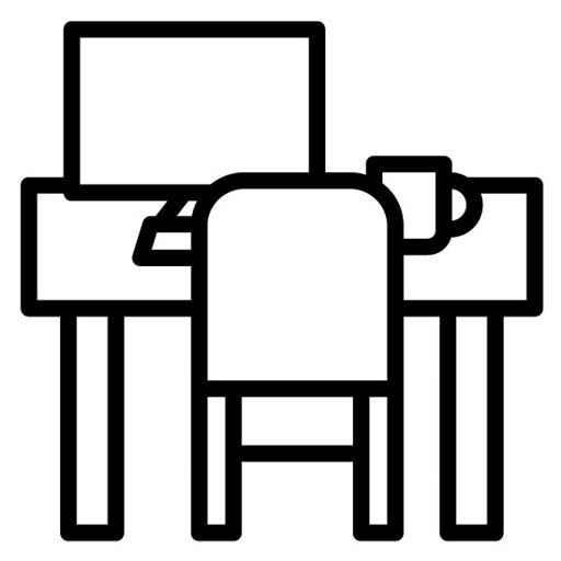 Workspace Desk Icon