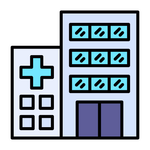 Hospital Filled Icon