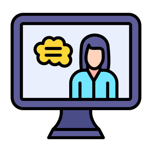 Online Counseling Filled Icon