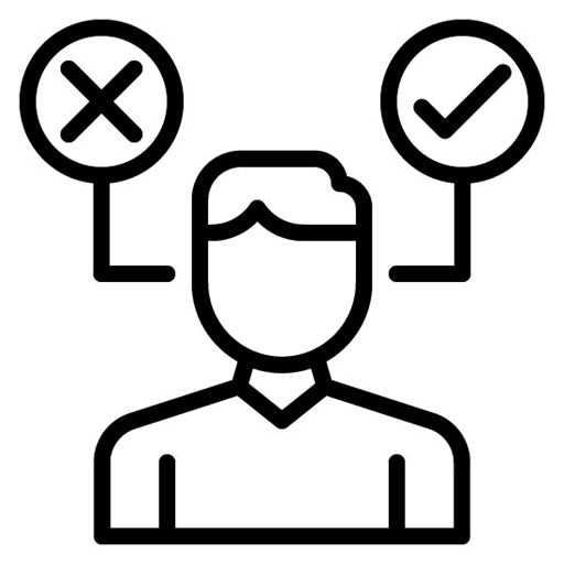 Decision Making Icon | Headhunting