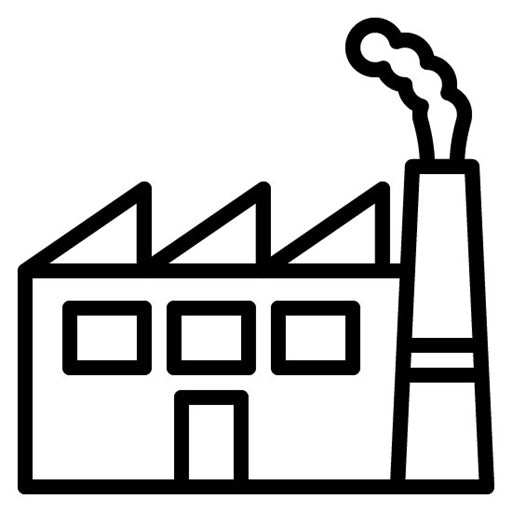 Factory Building Icon