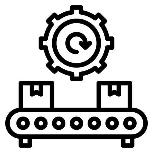 Manufacturing Process Icon