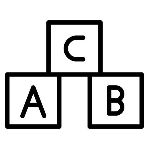 Alphabet Blocks Icon