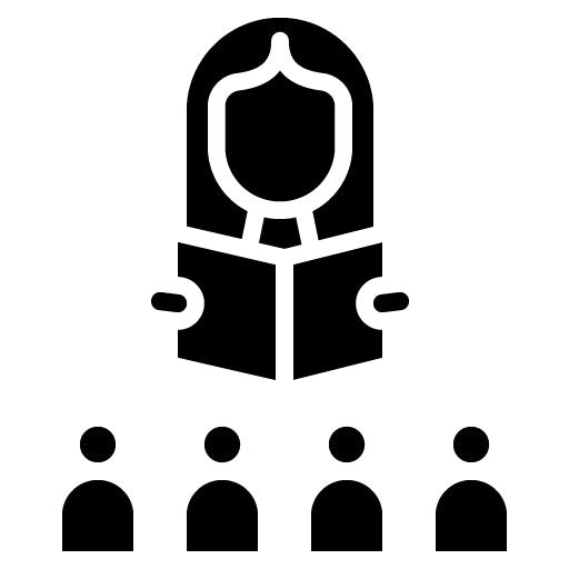 Storytime Glyph Icon