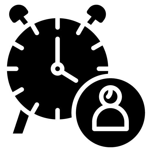 Toddler Time Glyph Icon
