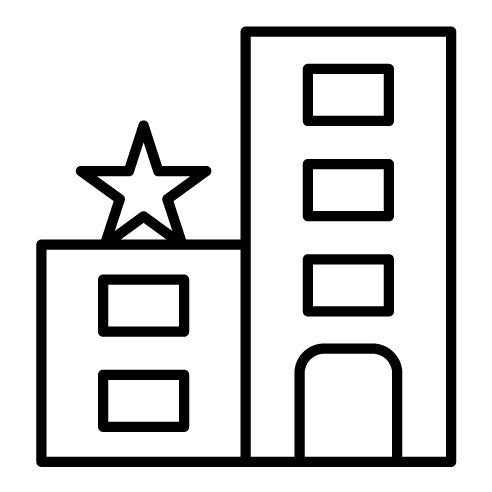 1 Star Hotel Icon