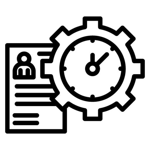 Time Management Icon | Curriculum Vitae