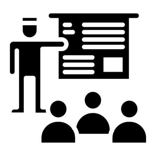 Training Glyph Icon | Curriculum Vitae