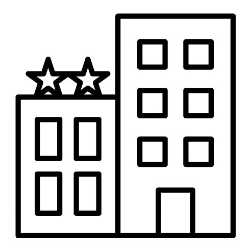 2 Star Hotel Icon