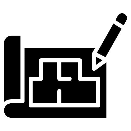 Architecture Glyph Icon | Professional Services