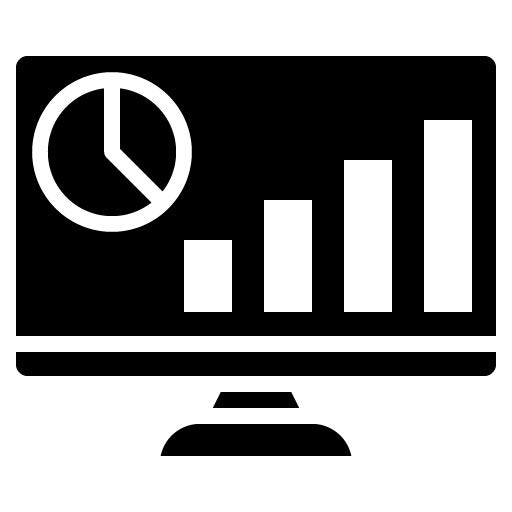 Business Intelligence Glyph Icon | Professional Services