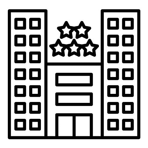 5 Star Hotel Icon