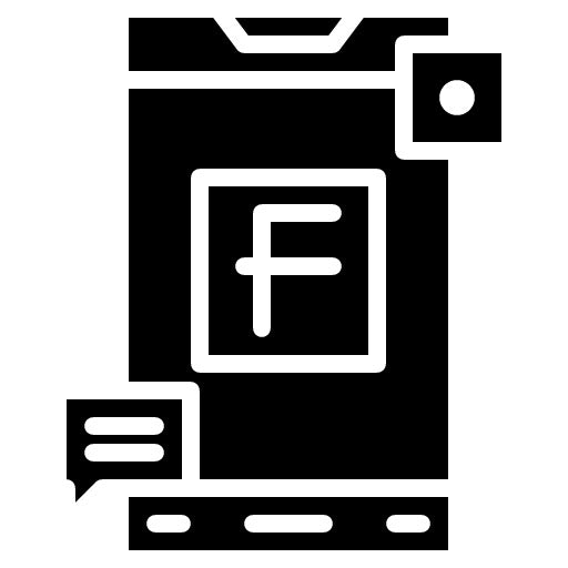 Social Media Glyph Icon | Professional Services