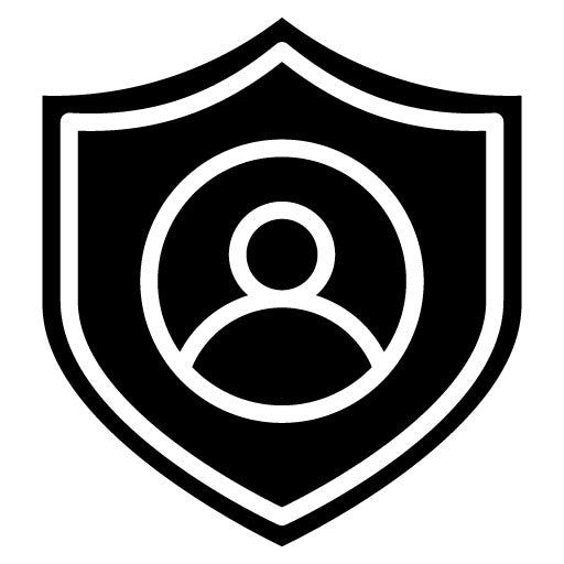 Account Protection Glyph Icon