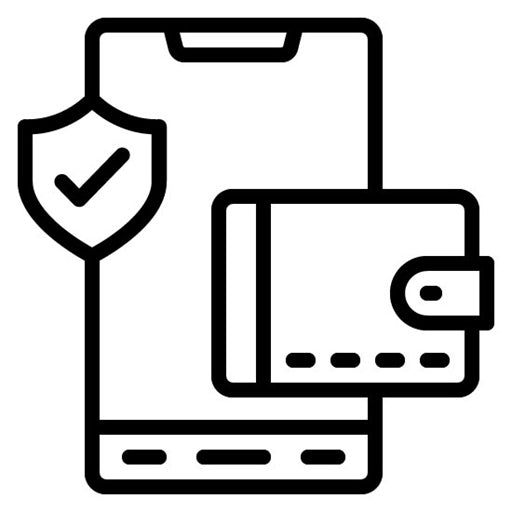 Secure Digital Wallet Icon