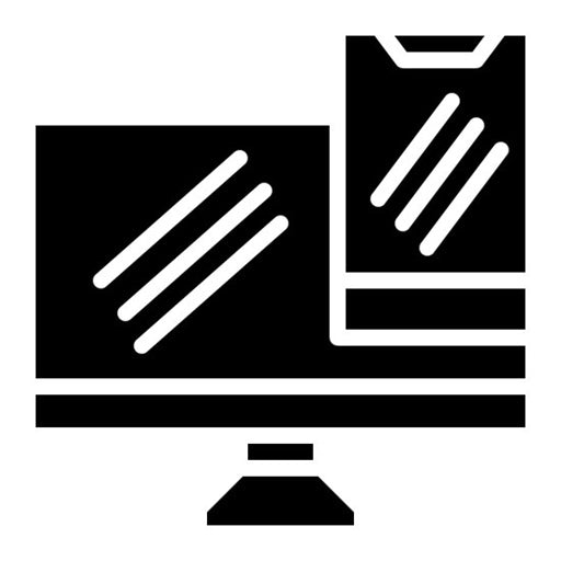 Adaptive Technology Glyph Icon