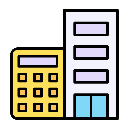 Hotel Budgeting Filled Icon