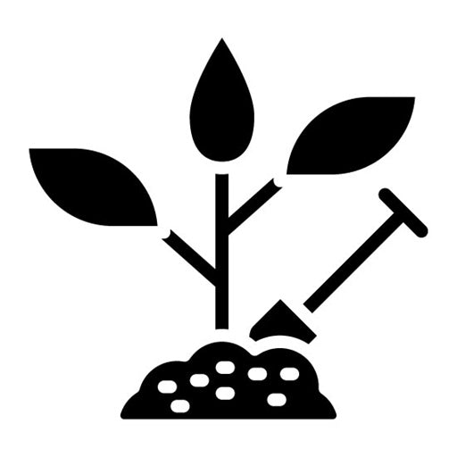 Gardening Glyph Icon | Elderly Care