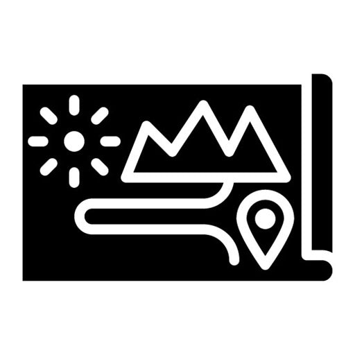 Adventure Glyph Icon | Movie Genres