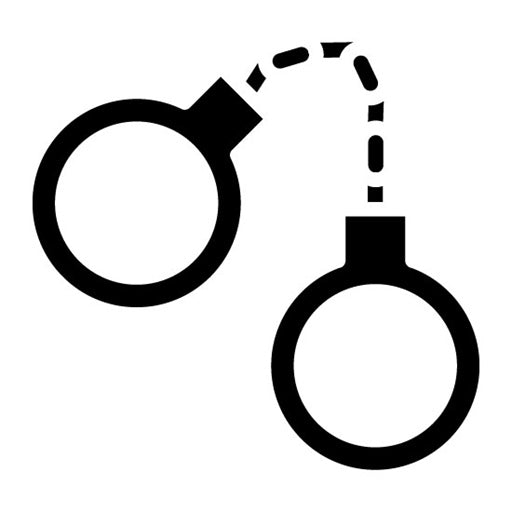 Crime Glyph Icon