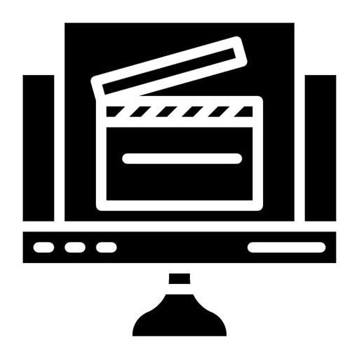 Drama Glyph Icon | Movie Genres