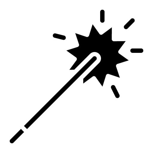 Fantasy Glyph Icon | Movie Genres