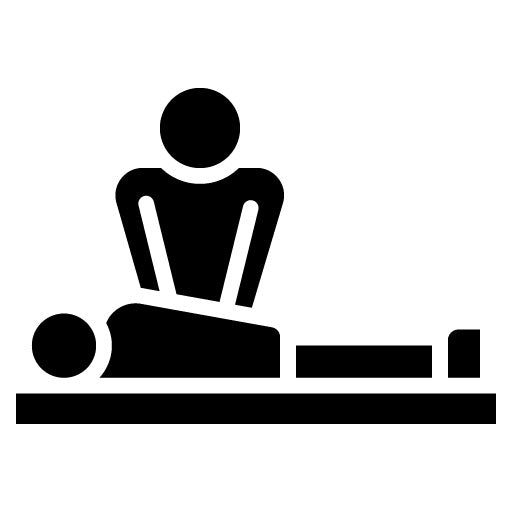 Cardiopulmonary Resuscitation Glyph Icon