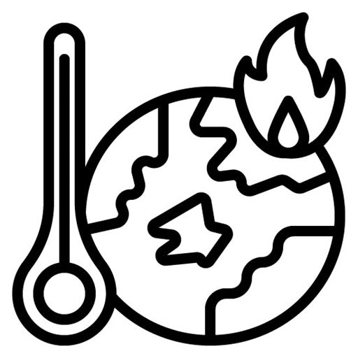 Climate Change Impact Icon