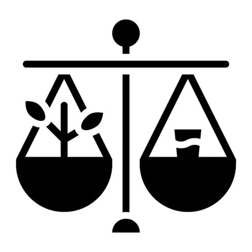 Ecological Imbalance Glyph Icon