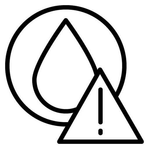 Water Crisis Alert Icon