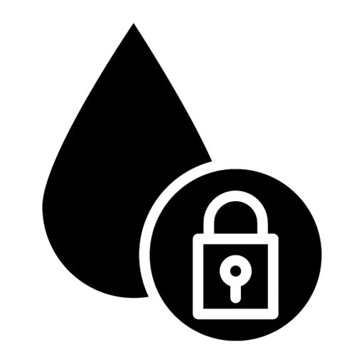 Water Security Glyph Icon