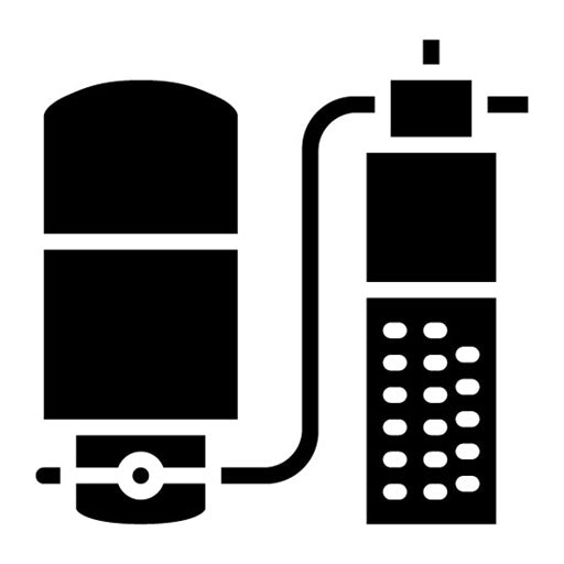 Aeration Glyph Icon | Water Treatment