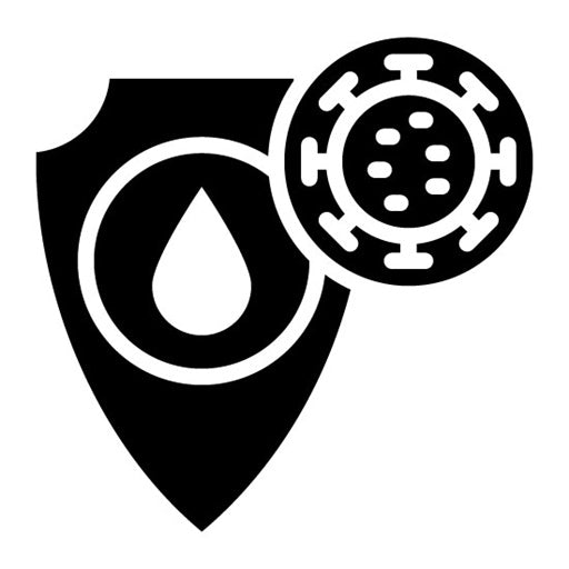 Bacterial Control Glyph Icon