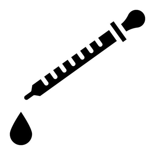 Chemical Injection Glyph Icon