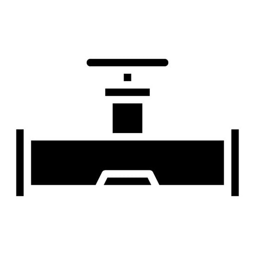 Flow Control Glyph Icon