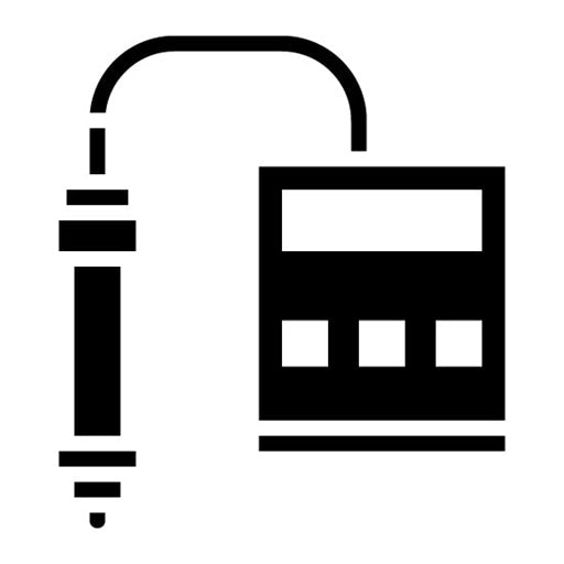 Turbidity Control Glyph Icon