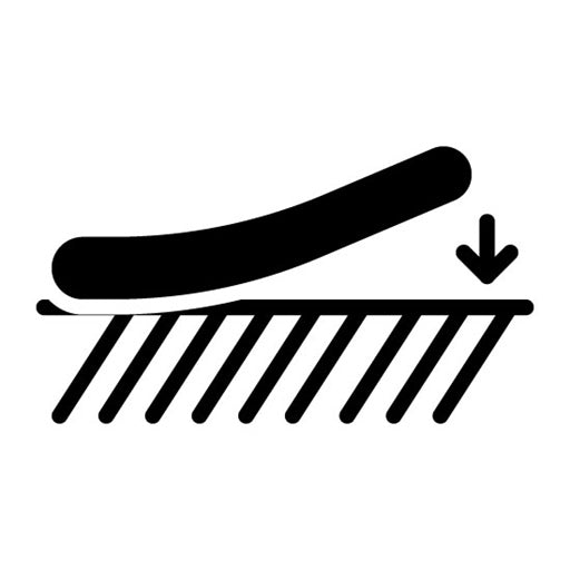Bed Adhesion Glyph Icon | Additive Maufacturing