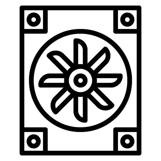 Cooling Fan Icon | Additive Maufacturing