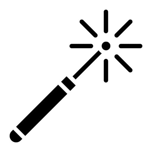 Laser Beam Glyph Icon
