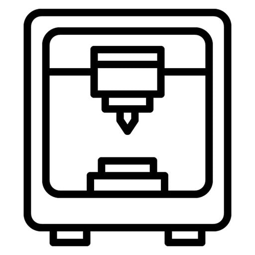 Metal Printing Icon