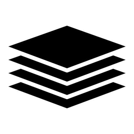 Overhangs Glyph Icon